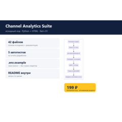 Channel Analytics Suite — исходный код