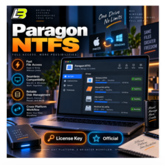 Официальная привязка к персональной учетной записи Paragon NTFS for Mac