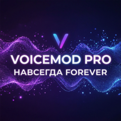 VOICEMOD PRO/ВОЙСМОД ПРО/ПОДПИСКА НАВСЕГДА🚀БЫСТРО🚀