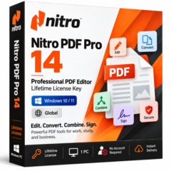 Nitro PDF Pro 2026 | Бессрочная лицензия | Global | Windows | Быстрая доставка
