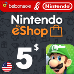 🔶Карта Nintendo 5 Долларов США Официальный ключ