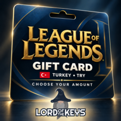 🔑 League of Legends 460–10875 RP | Турция / TRY | Код
