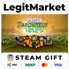DLC Prison Architect - Going Green / Steam АВТО / РУ + МИР