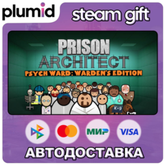 DLC Prison Architect - Psych Ward: Warden&acute;s Edition Steam Gift / Россия + МИР / АВТО