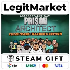 DLC Prison Architect - Psych Ward: Warden&acute;s Edition / Steam АВТО / РУ + МИР