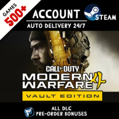 Call of Duty: Modern Warfare 4 - Vault Edition (2026) + 500 ИГР STEAM АККАУНТ