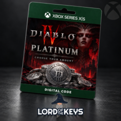 🔑 Diablo IV Platinum 500–11500 GLOBAL Xbox Series X|S ключ ⚡