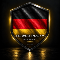 🌍ГЕРМАНИЯ WEB PROXY для Телеграм🧭 БЕЗЛИМИТ🌍 ОТ 1 МЕСЯЦА