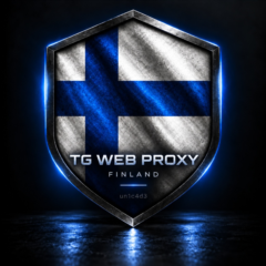 🌍ФИНЛЯНДИЯ WEB PROXY для Телеграм🧭 БЕЗЛИМИТ🌍 ОТ 1 МЕСЯЦА