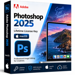 Adobe Photoshop 2025 macOS  | Глобальная лицензия  | Мгновенная доставка