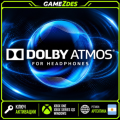 DOLBY ATMOS FOR HEADPHONES XBOX ONE/X|S/WIN АРГЕНТИНА КЛЮЧ