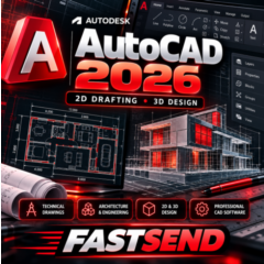 AutoCAD 2026 | Программа для 2D и 3D проектирования | FASTSEND