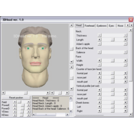 System for the construction of a portrait from memory (recognition)