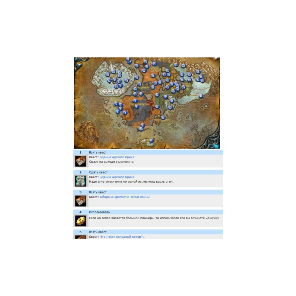 Гайд по прокачке 70-80, орда (электронная версия)