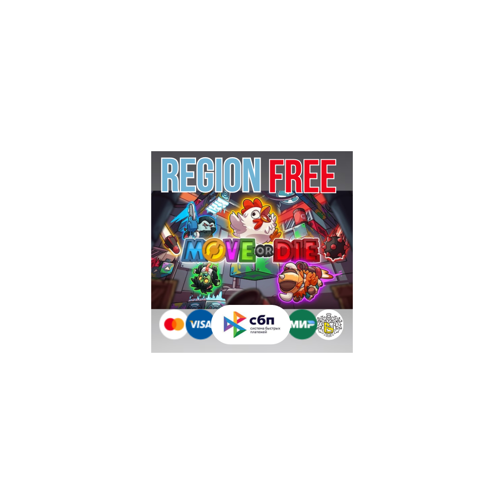 ✅Move or Die  - STEAM Gift ⚡️ВСЕ СТРАНЫ ⚡️REGION FREE✅