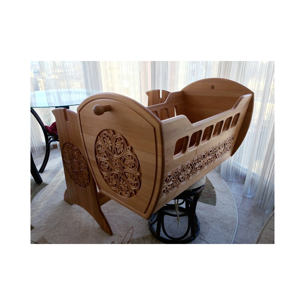 Люлька резная (программы ArtCAM 2011, векторCorelDRAW )