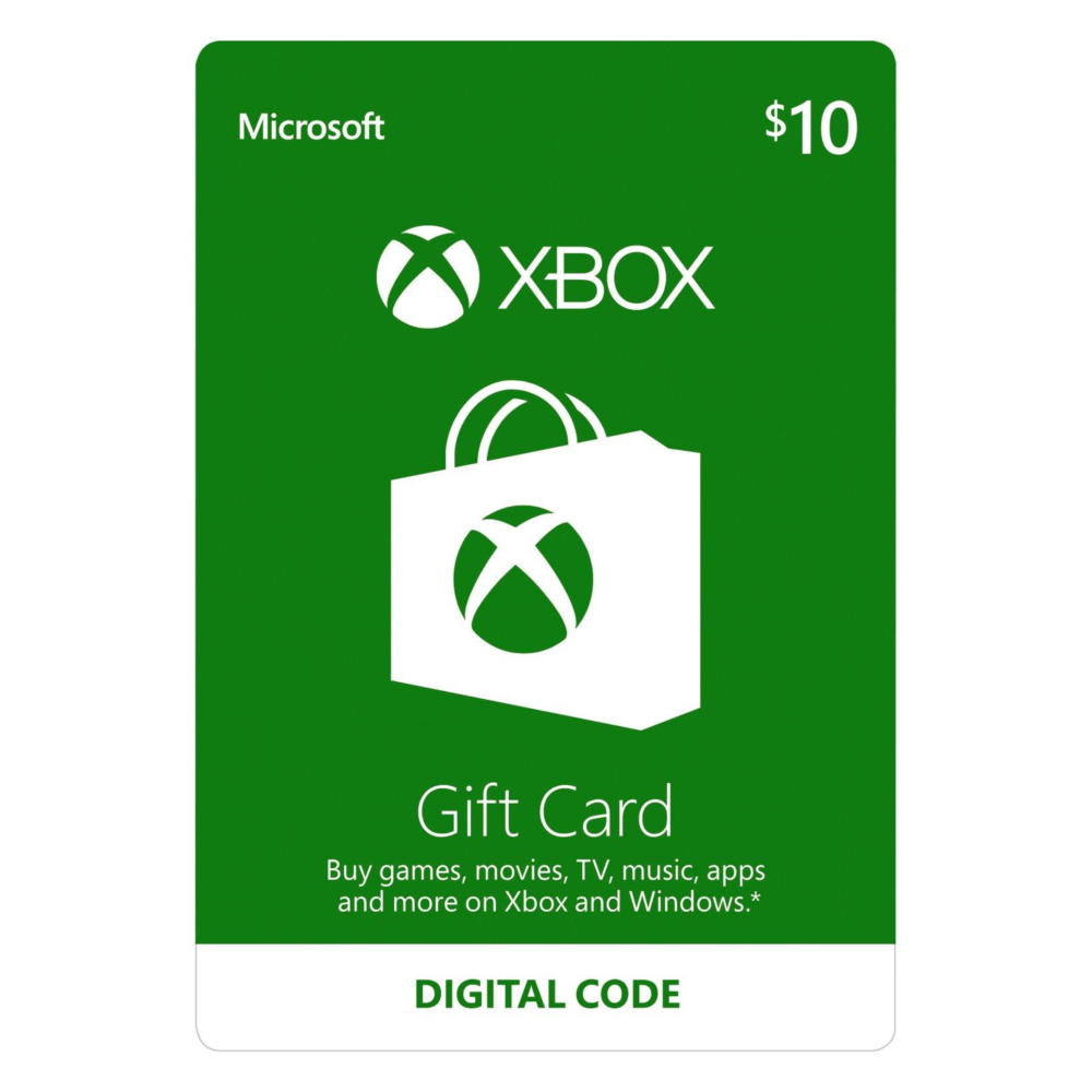Xbox Gift Card 10$ USA - без комиссии
