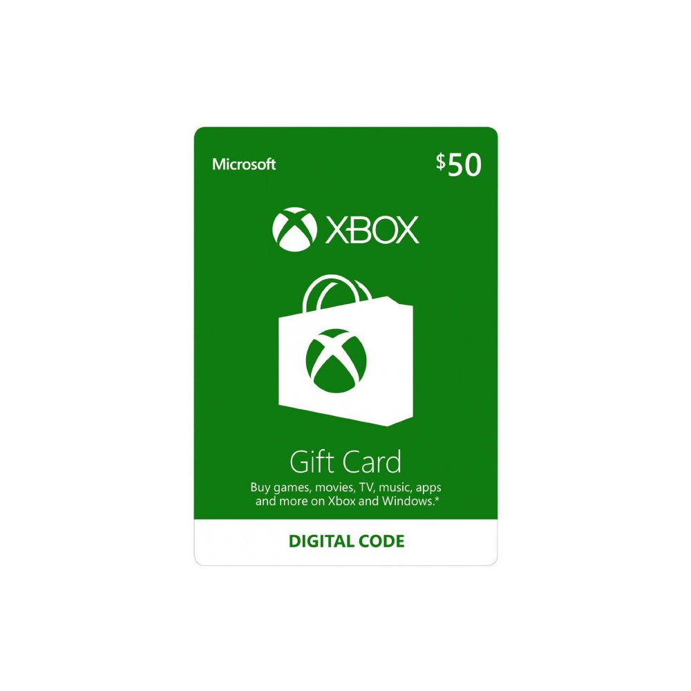 Xbox Gift Card $50 USA  - без комиссии