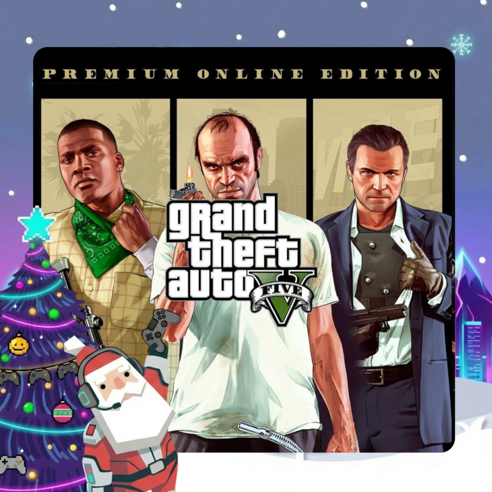 Grand Theft Auto V: Premium Edit. (Rockstar Key/РФ+Мир)