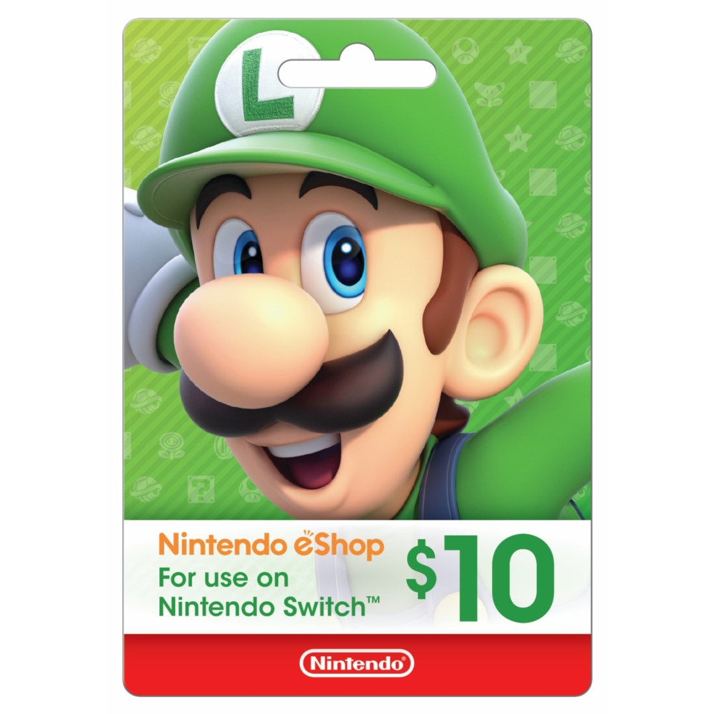 Nintendo eshop 10$ USA - без комиссии