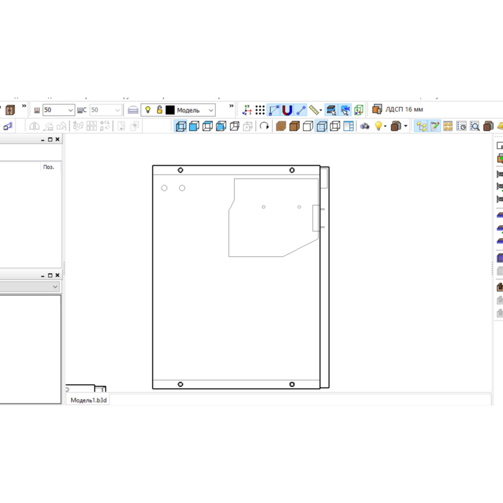 Скрипт Aventos HK-S для базис мебельщик.