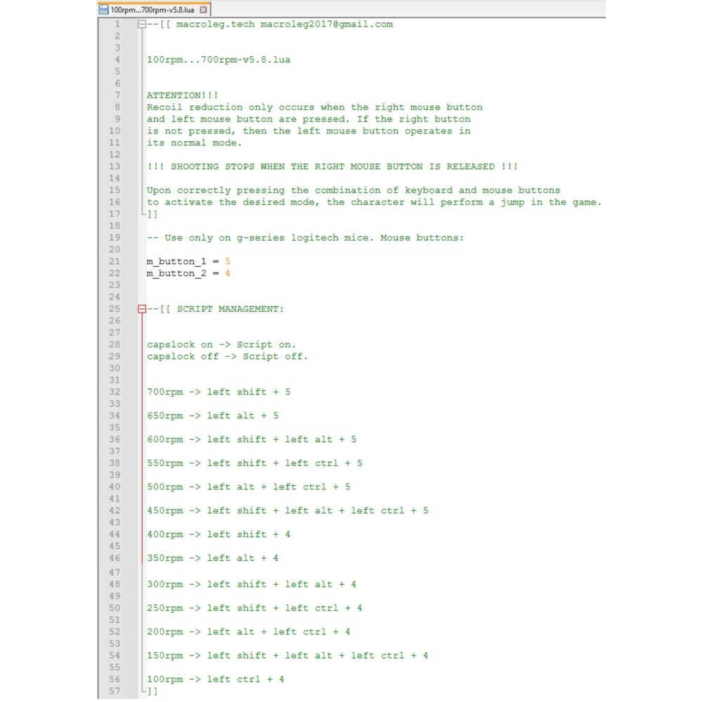 CoD Mobile. No recoil - всё оружие, скрипт для logitech