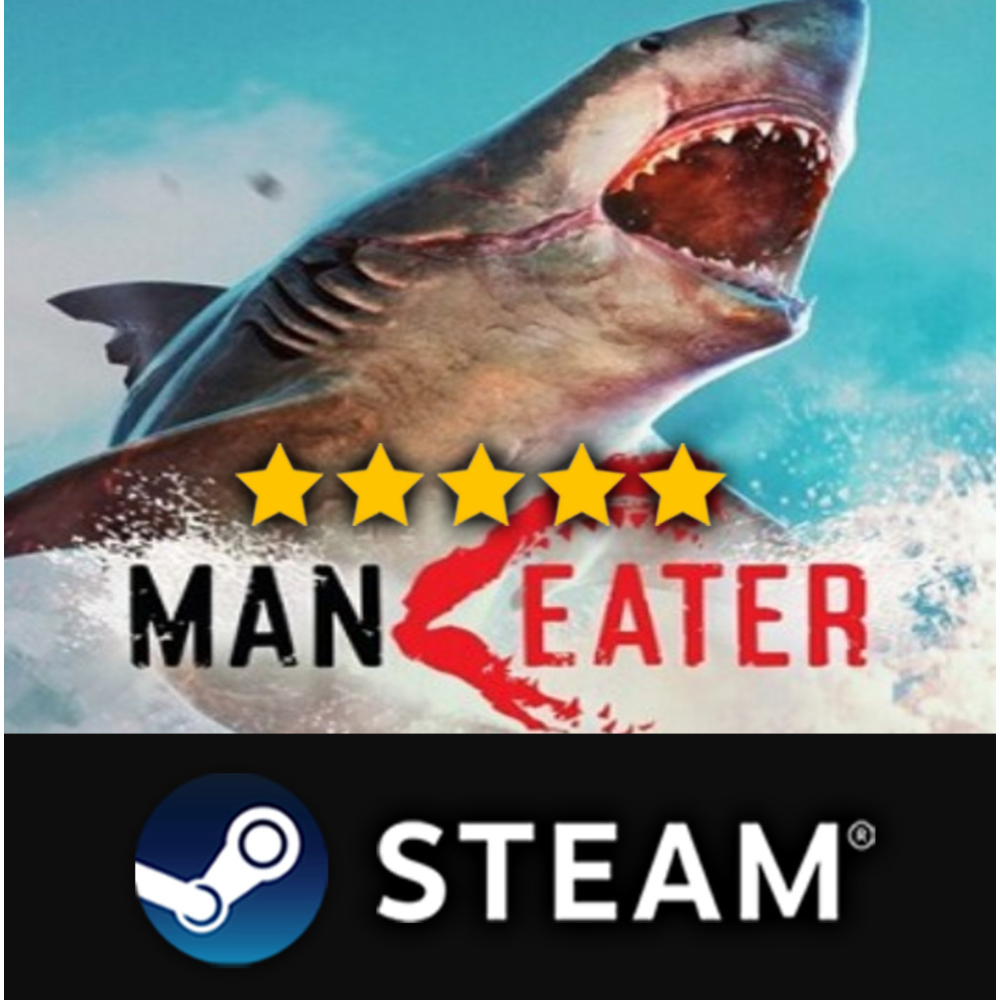 MANEATER・ПОЛНАЯ ВЕРСИЯ・EPIC GAMES АККАУНТ・PC・