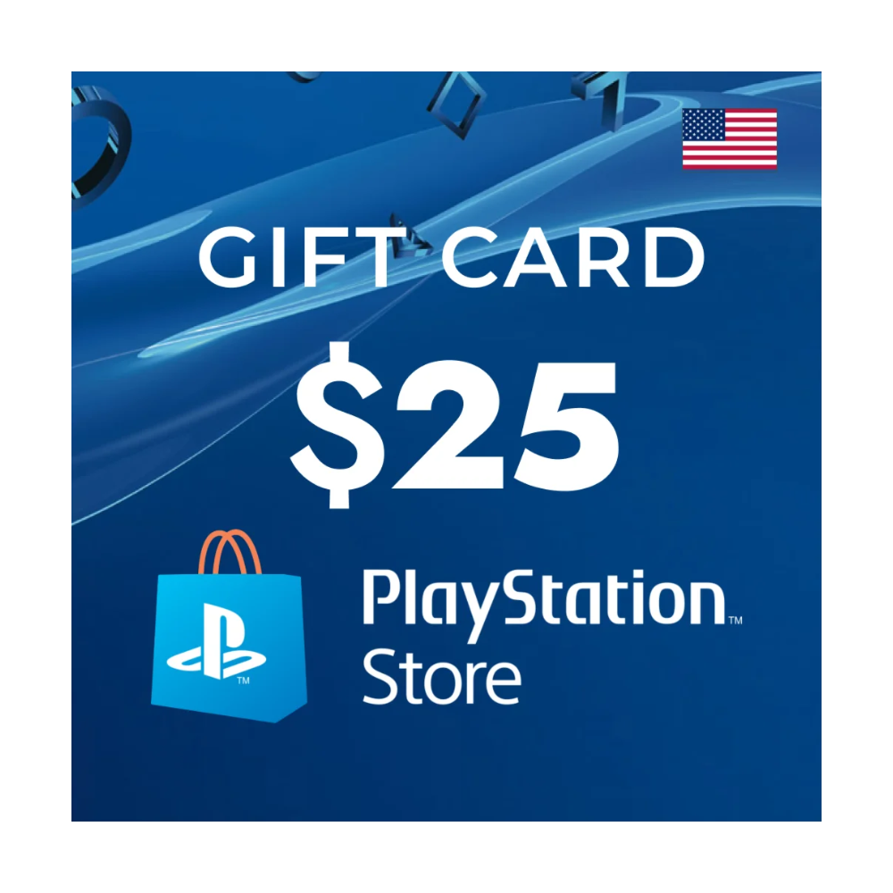PLAYSTATION NETWORK CARD (PSN) 25$ US (ONLY USA ACC)