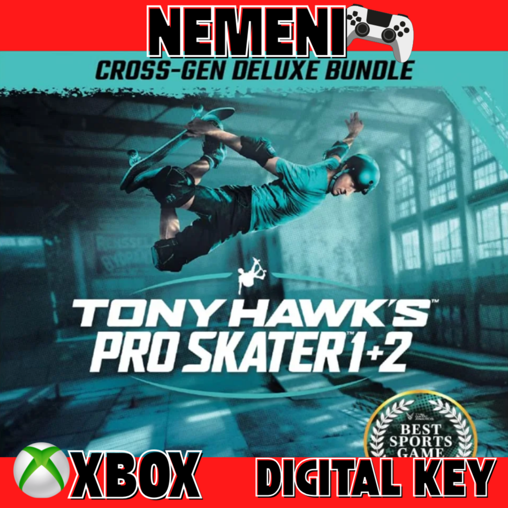 TONY HAWK'S PRO SKATER 1 + 2 CROSS-GEN DELUXE XBOX KEY