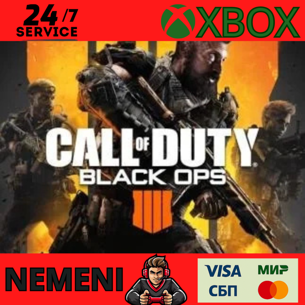 CALL OF DUTY®: BLACK OPS 4 XBOX ONE & SERIES X|S KEY