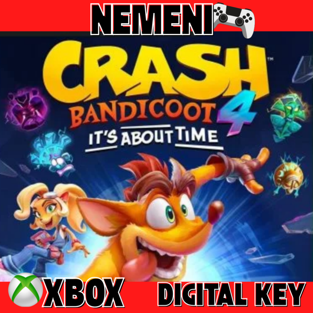 Crash Bandicoot 4 About Time  XBOX ONE  X/ S KEY