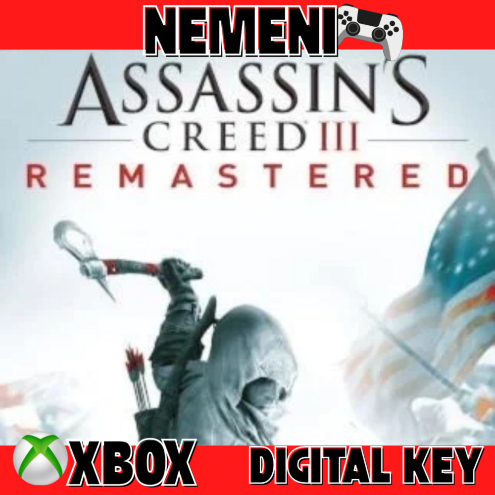 ASSASSIN´S CREED III REMASTERED XBOX ONE SERIES X/S KEY