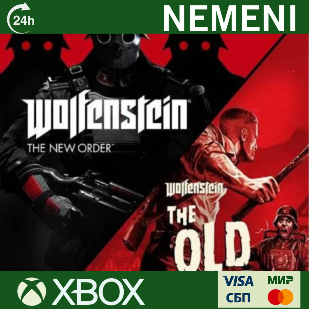 Wolfenstein The Two-Pack XBOX ONE  КЛЮЧ
