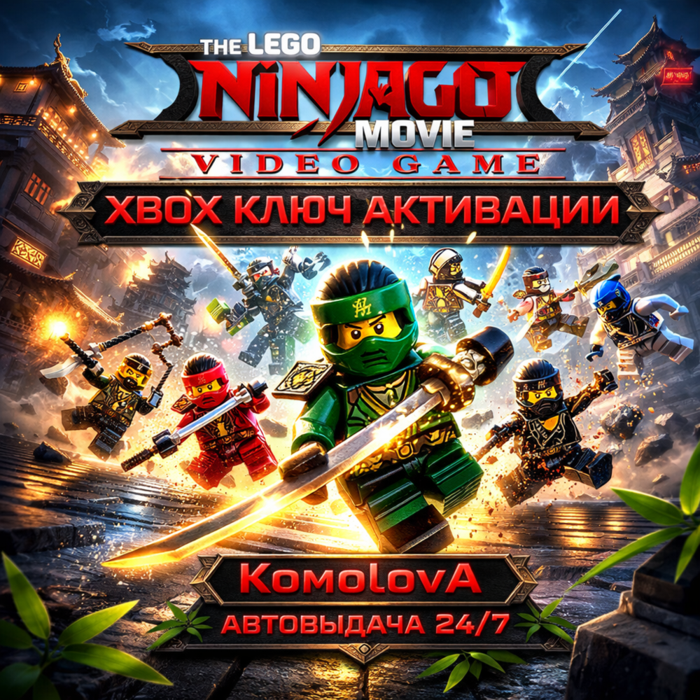 🌍Игра по фильму LEGO NINJAGO XBOX ONE / XBOX SERIES X|S КЛЮЧ 🔑