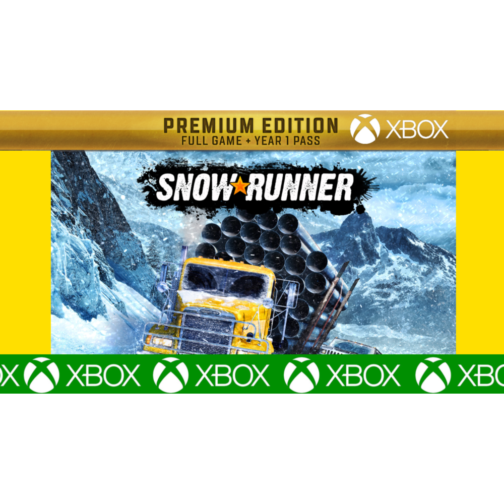 ⭐️ SnowRunner - Premium XBOX One X/S + XGP (GLOBAL)