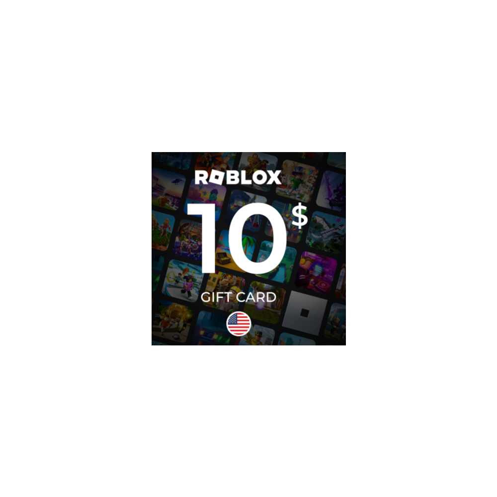 ROBLOX 10$ USD/1000 Robux Gift Card (USA accounts only)