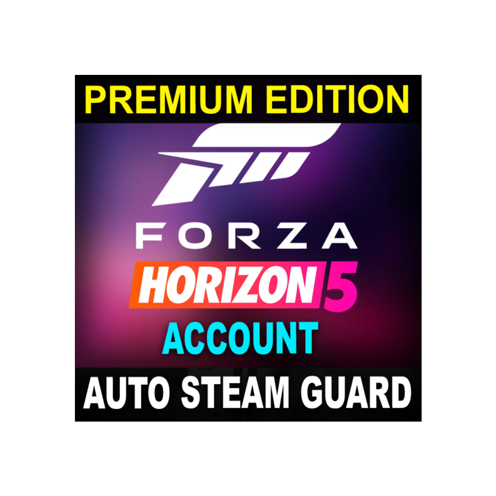 FORZA HORIZON 5・PREMIUM・STEAM АККАУНТ・AUTO STEAM GUARD