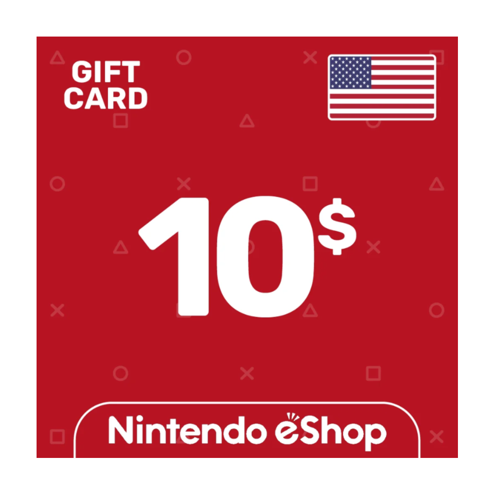 Nintendo eShop Gift Card 10 USD US-region (Моментально)
