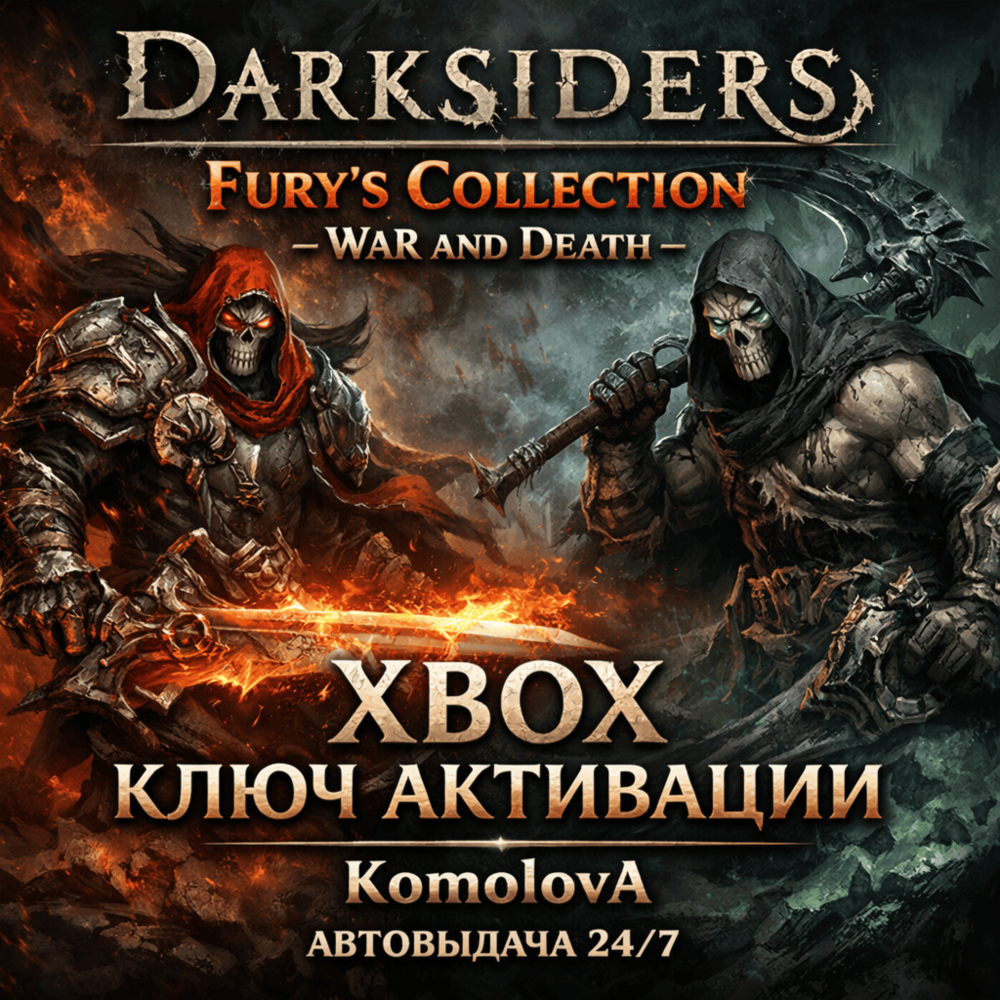 🌍Darksiders Fury's Collection - War and Death XBOX ONE / XBOX SERIES X|S КЛЮЧ🔑