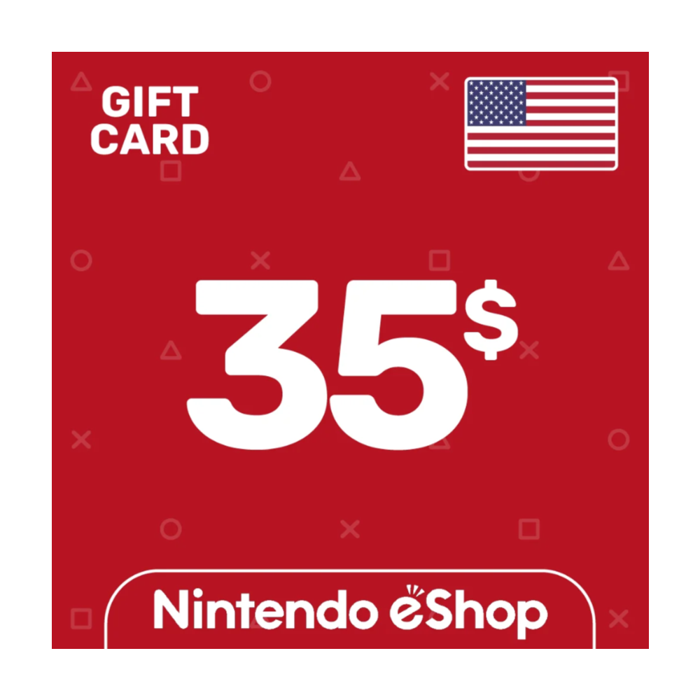Nintendo eShop Gift Card 35 USD US-region (Моментально)