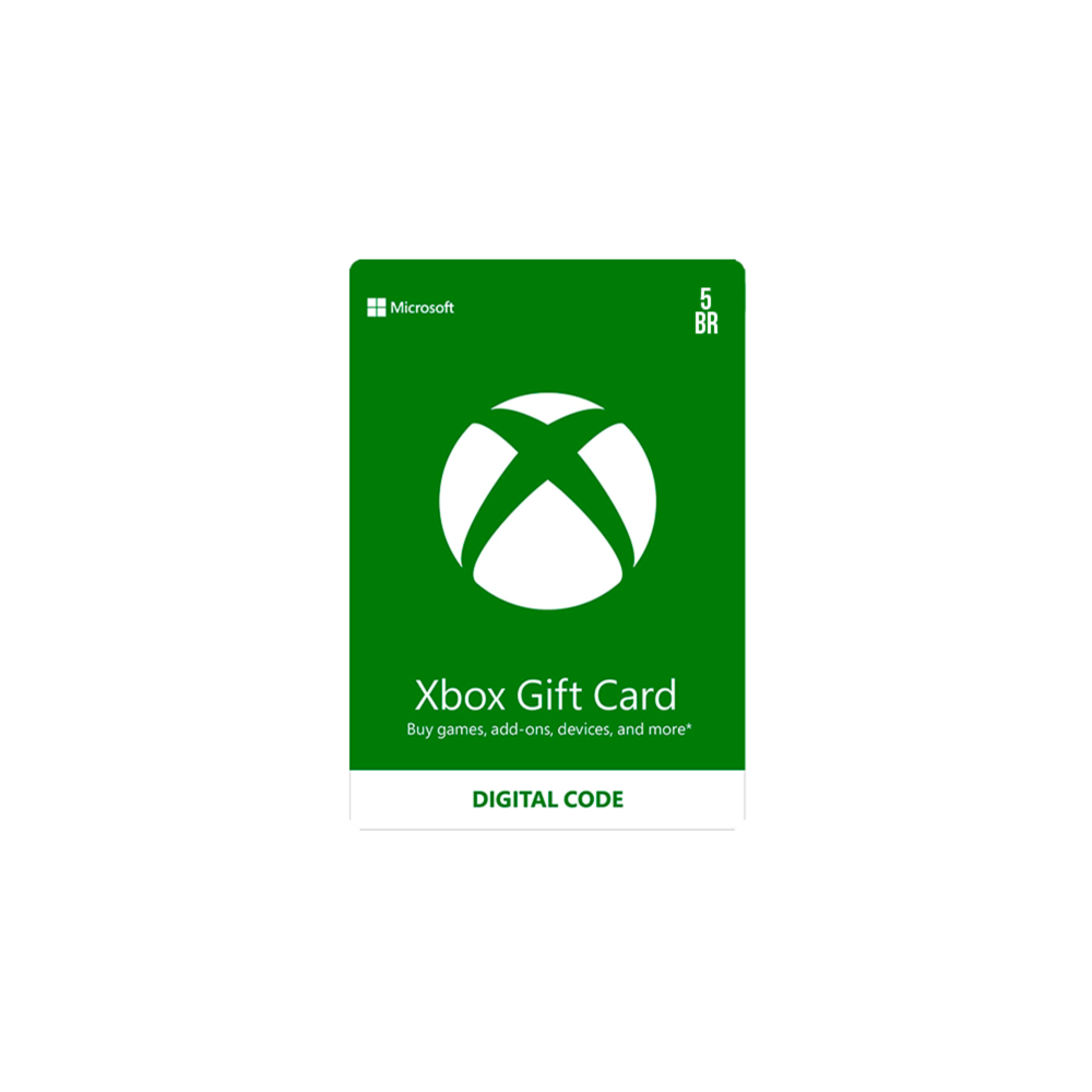 ⭐️ Xbox Live Gift Card 5 BR (Brazil) Xbox Live 5 BRL