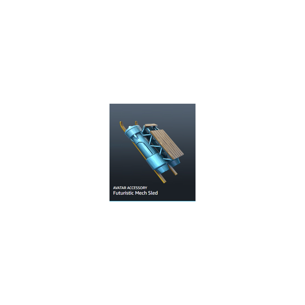Roblox Futuristic Mech Sled Drop #2 🔑 AVATAR ACCESSORY