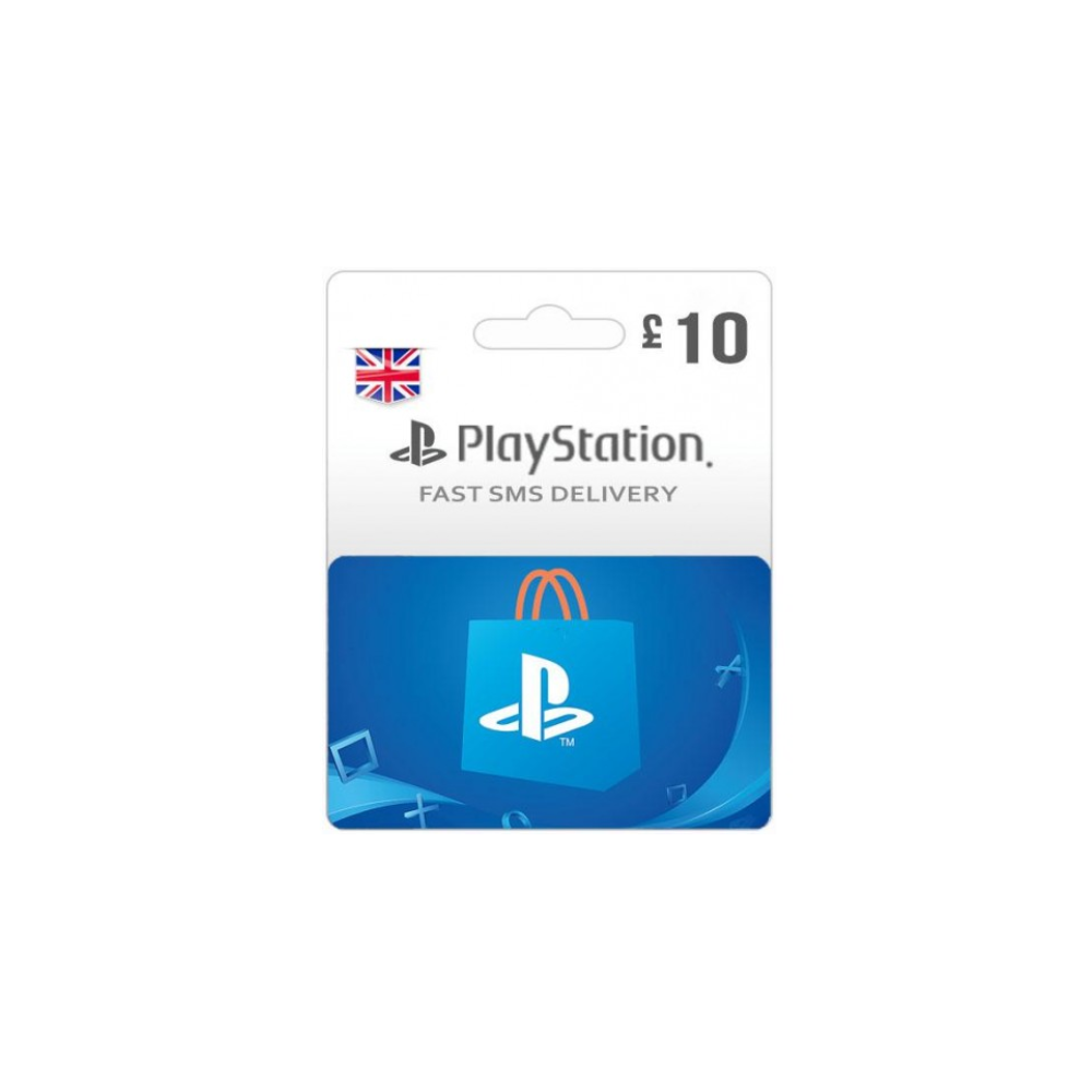 Playstation Network PSN £10 (UK) - без комиссии