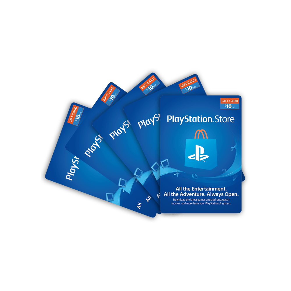 PlayStation Gift Card (США) 10 - 100