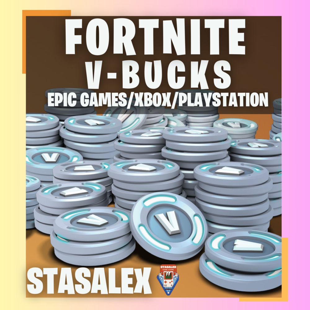🚀FORTNITE V-BUCKS 800–12500 ЧЕРЕЗ EPIC GAMES | XBOX / PS | БЫСТРО