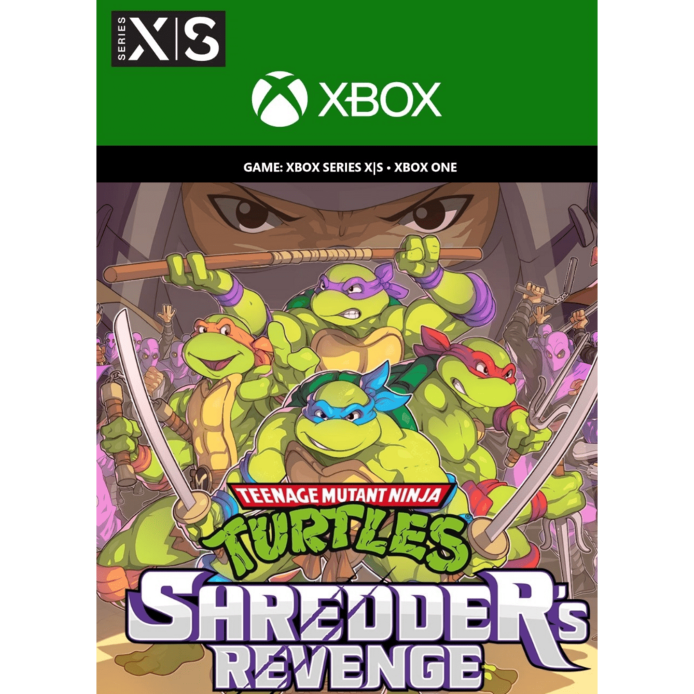 ⭐TEENAGE MUTANT NINJA TURTLES SHREDDER'S REVENGE XBOX🔑