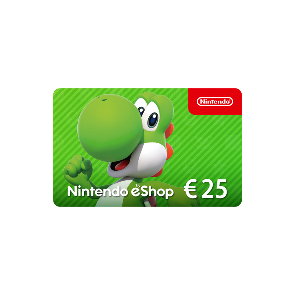 🎁 КАРТА ОПЛАТЫ NINTENDO ESHOP — 25 EUR [EU] | СКИДКИ