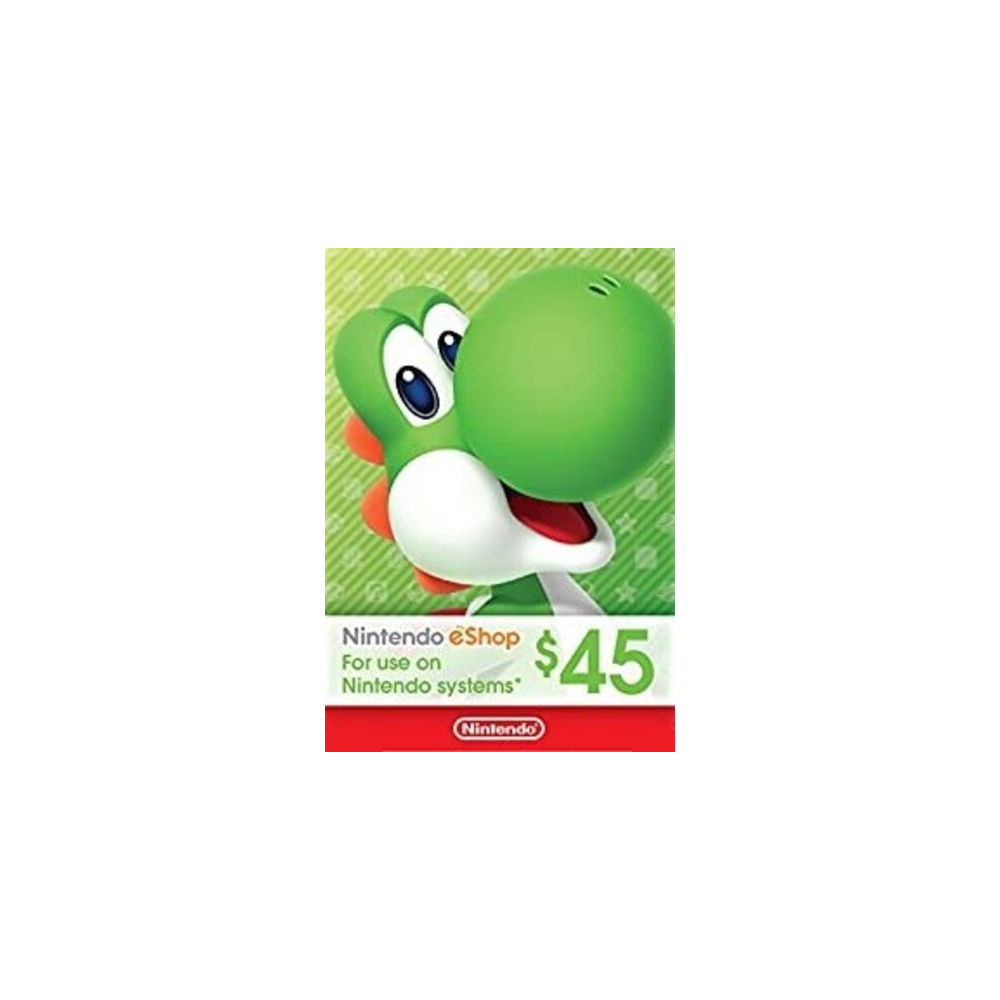 🎁 КАРТА ОПЛАТЫ NINTENDO ESHOP — 45 USD [USA]