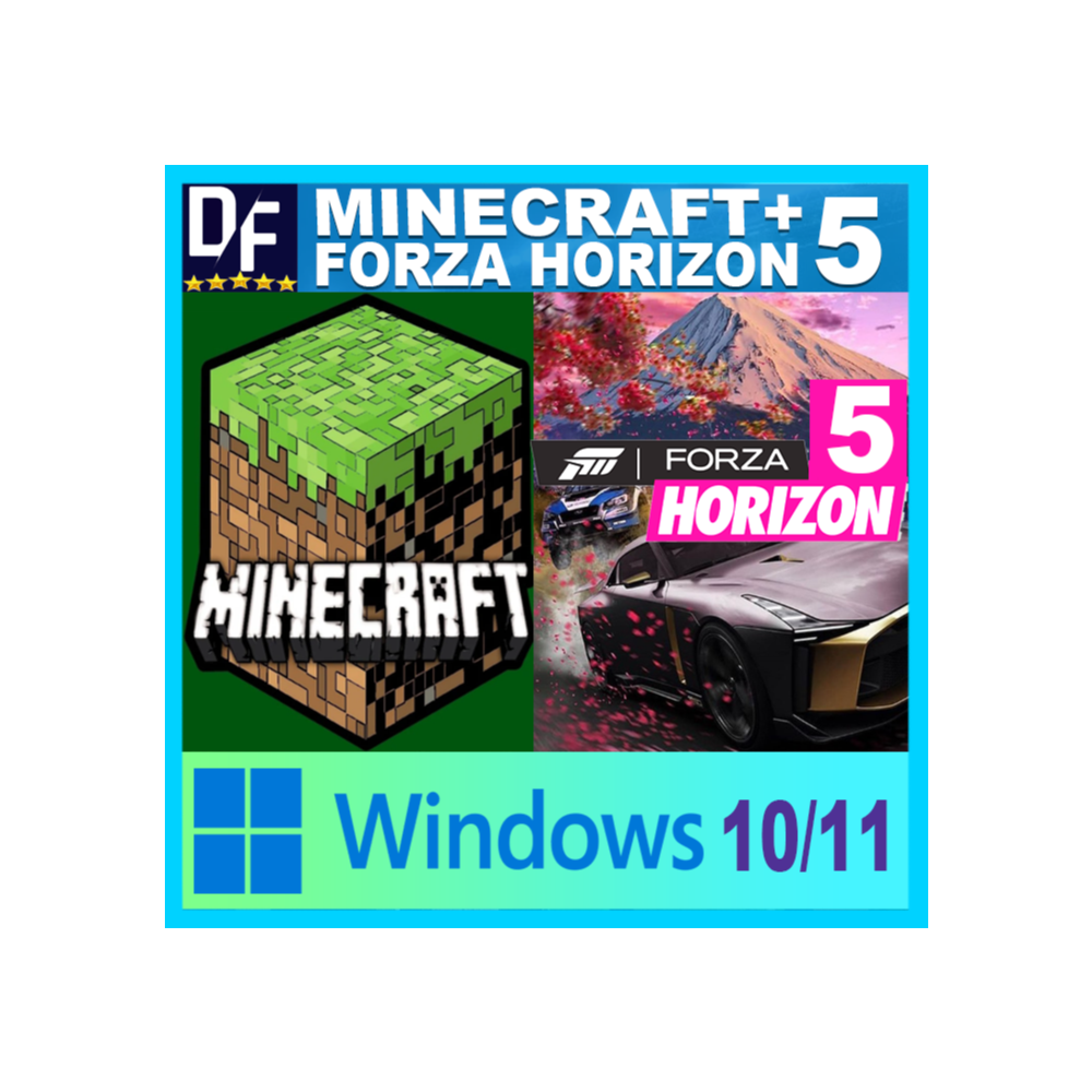 ✔️MINECRAFT ⛏+ FORZA 5 для WINDOWS 10/11 ❤️️+ МНОГО ИГР