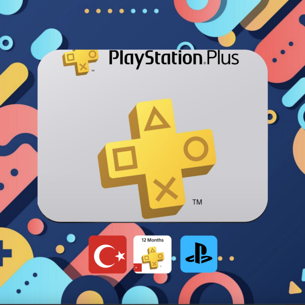 PlayStation Plus  12 Месяцев Турция PS4-5